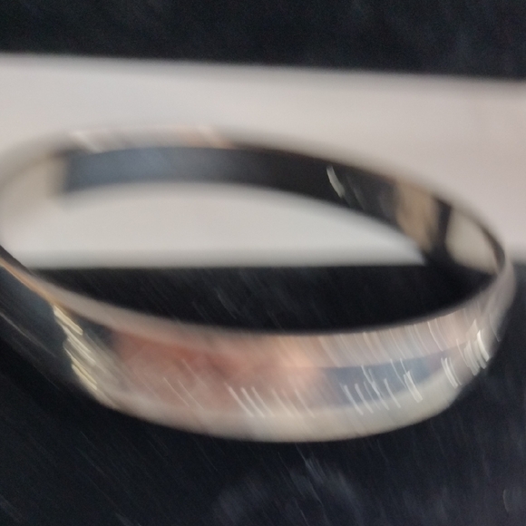 Kate Spade Silver Bangle Bracelet YOU AND ME - Picture 6 of 11